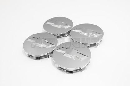 Set Of Four Chevrolet Chrome Center Hub Caps