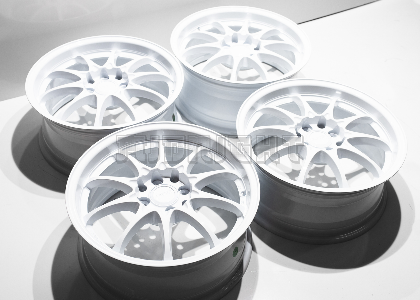 16" White Rays Volk Racing CE28 Style Wheels (4x100) (4x114.3) Square Set