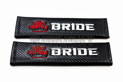 Bride Carbon Fiber Style Seat Belt Strap Covers