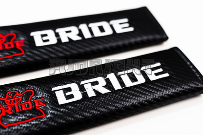 Bride Carbon Fiber Style Seat Belt Strap Covers