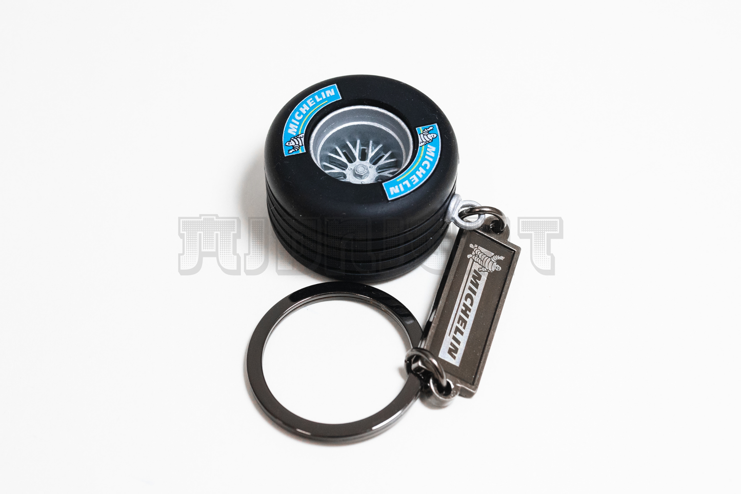 Michelin Blue Wheel & Tire Keychain