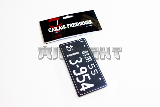 13-394 JDM License Plate Style Air Freshener