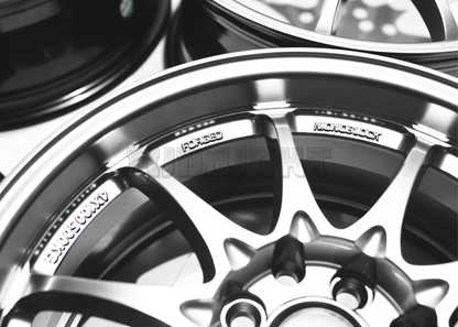 16" Gunmetal Gray Rays Volk Racing CE28 Style Wheels (4x100) (4x114.3) Square Set