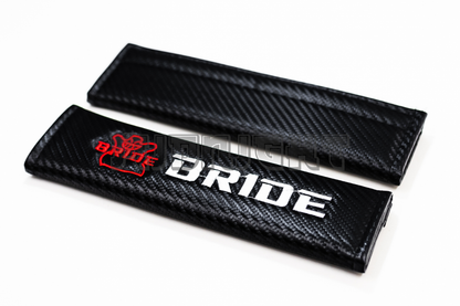 Bride Carbon Fiber Style Seat Belt Strap Covers