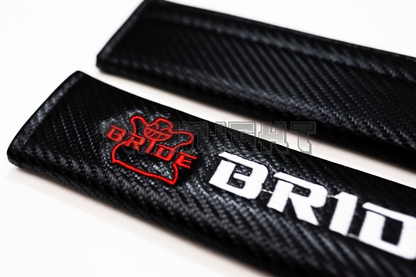 Bride Carbon Fiber Style Seat Belt Strap Covers