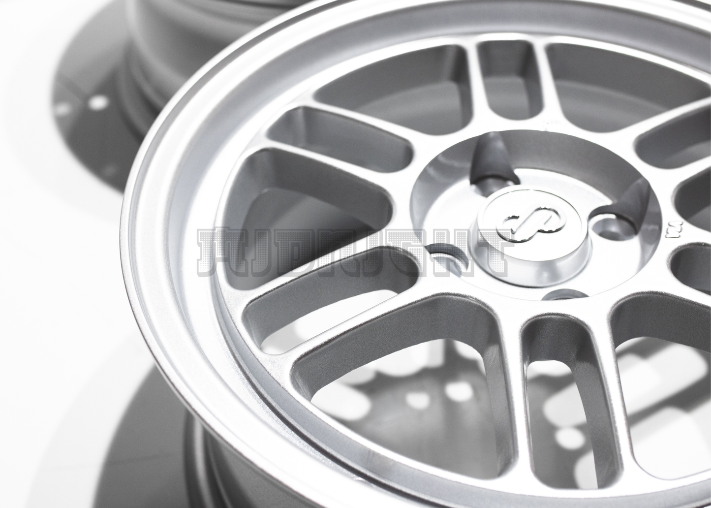 15" Silver Enkei RPF1 Style Wheels (4x100) Square Set