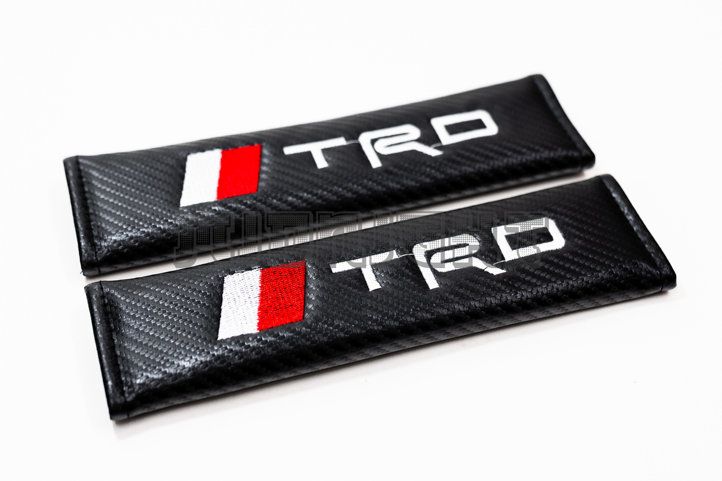 Toyota TRD Carbon Fiber Style Seat Belt Strap Covers