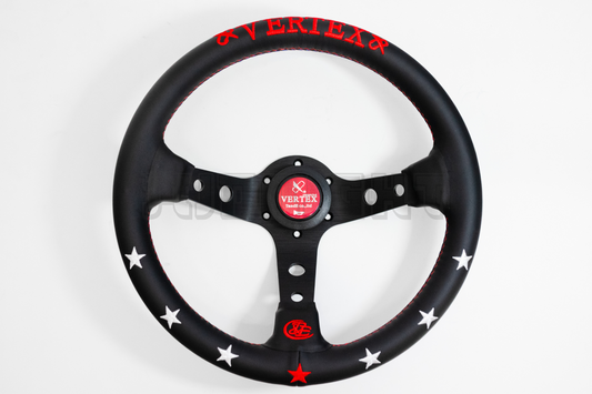 Vertex 7 Star Style 330mm Steering Wheel
