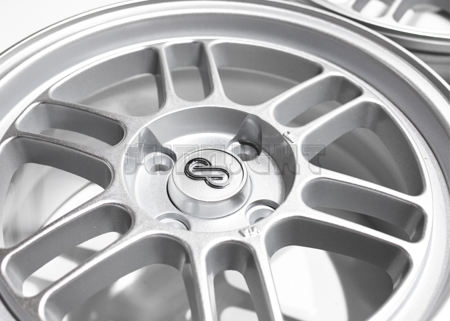 15" Silver Enkei RPF1 Style Wheels (4x100) Square Set