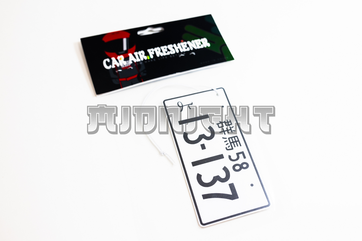 13-137 JDM License Plate Style Air Freshener