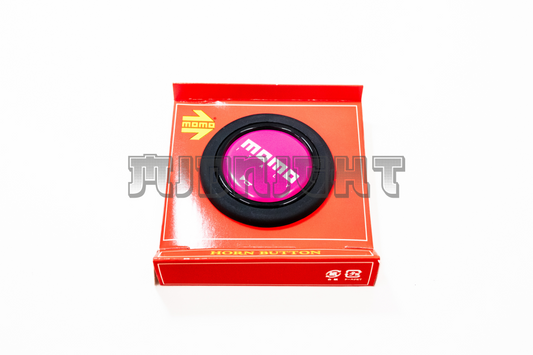 MOMO Pink Horn Button