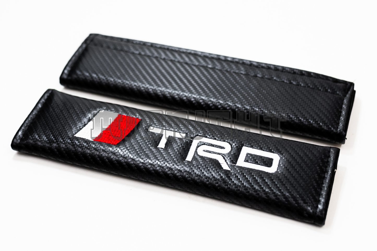 Toyota TRD Carbon Fiber Style Seat Belt Strap Covers