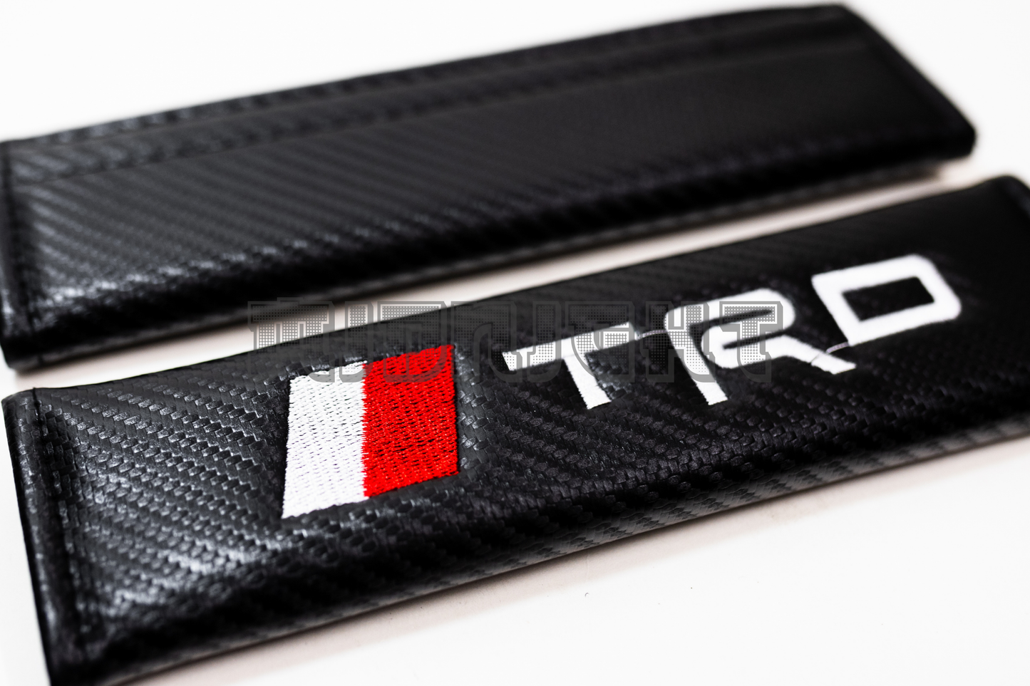 Toyota TRD Carbon Fiber Style Seat Belt Strap Covers