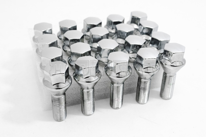 20x M12X1.25 Wheel Studs Lug Bolts Conical Seat for Jeep Renegade Cherokee