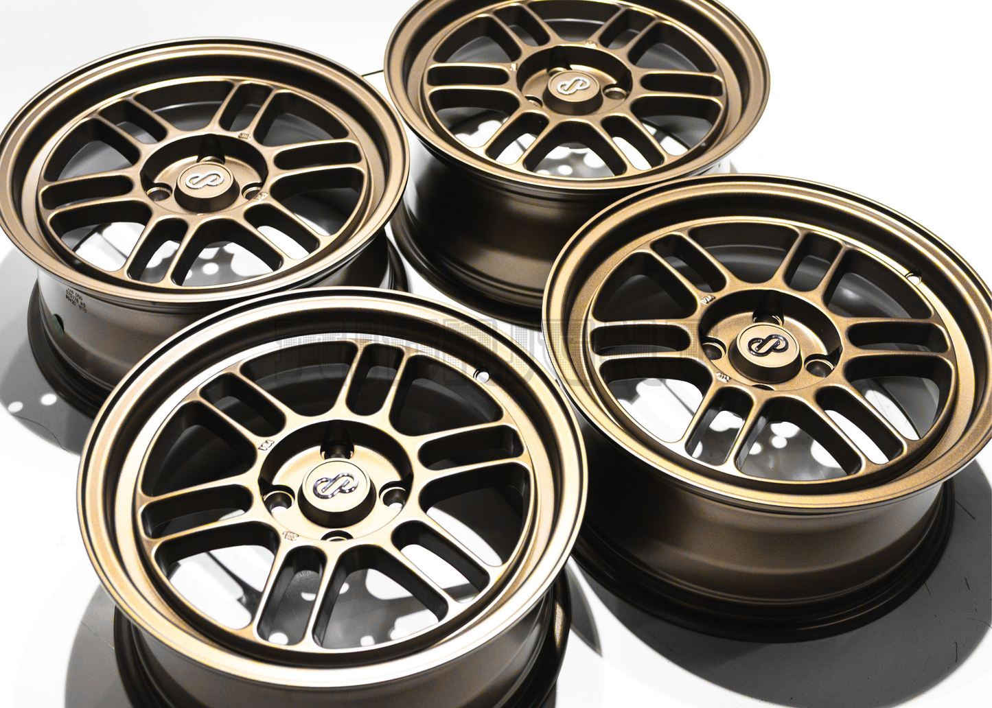 15" Bronze Enkei RPF1 Style Wheels (4x100) Square Set
