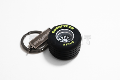 Good Year Wheel & Tire Keychain