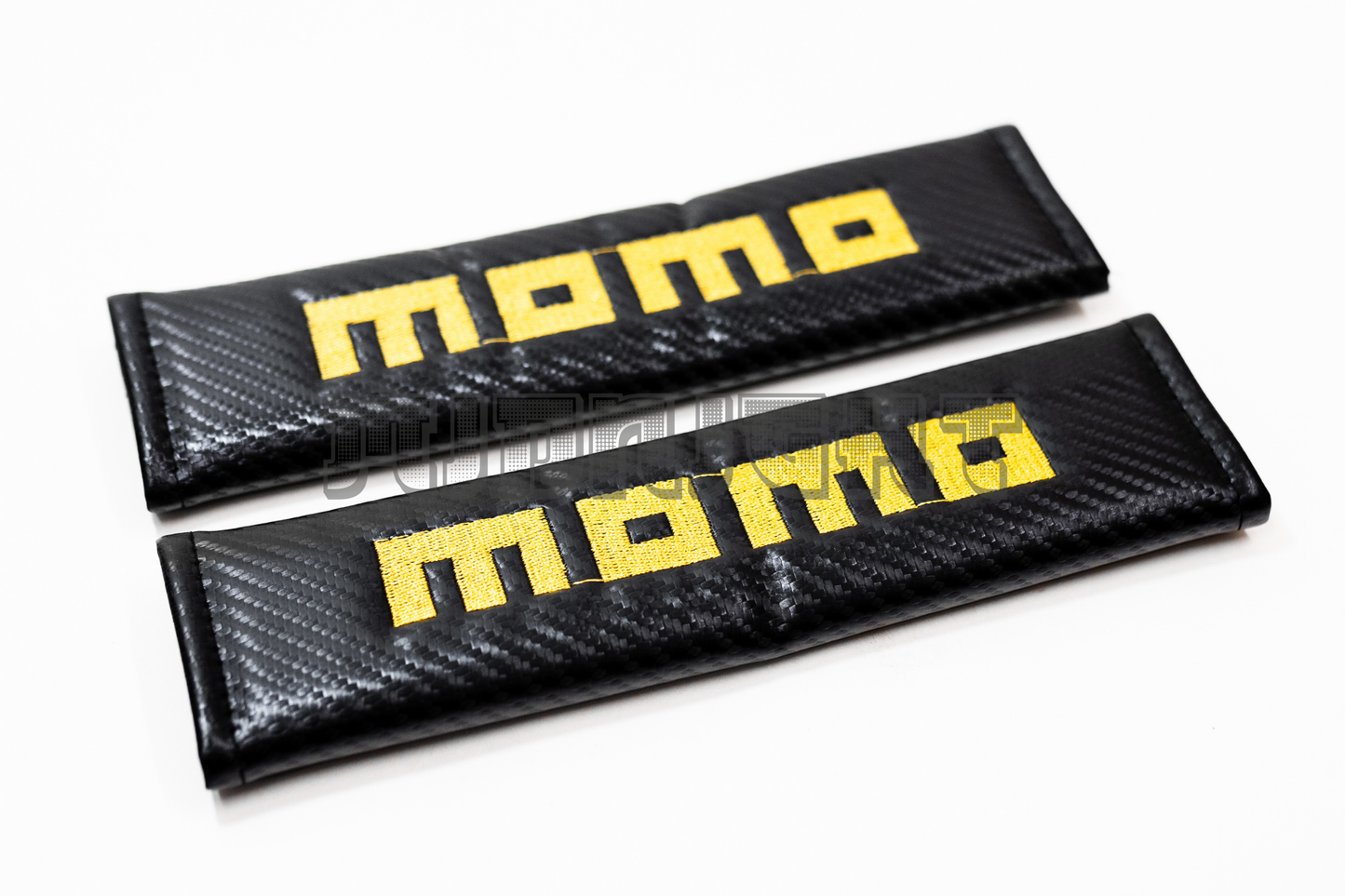 MOMO Carbon Fiber Style Seat Belt Strap Covers