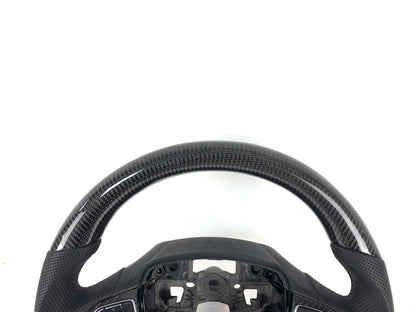 Carbon Fiber Steering Wheel For Ford Focus MK3 2015-2018
