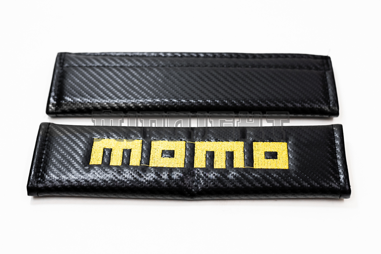 MOMO Carbon Fiber Style Seat Belt Strap Covers