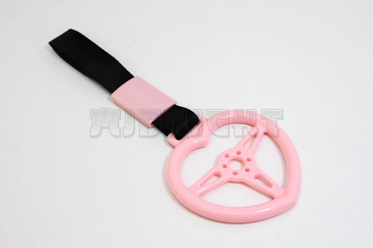 Pink Steering Wheel Tsurikawa