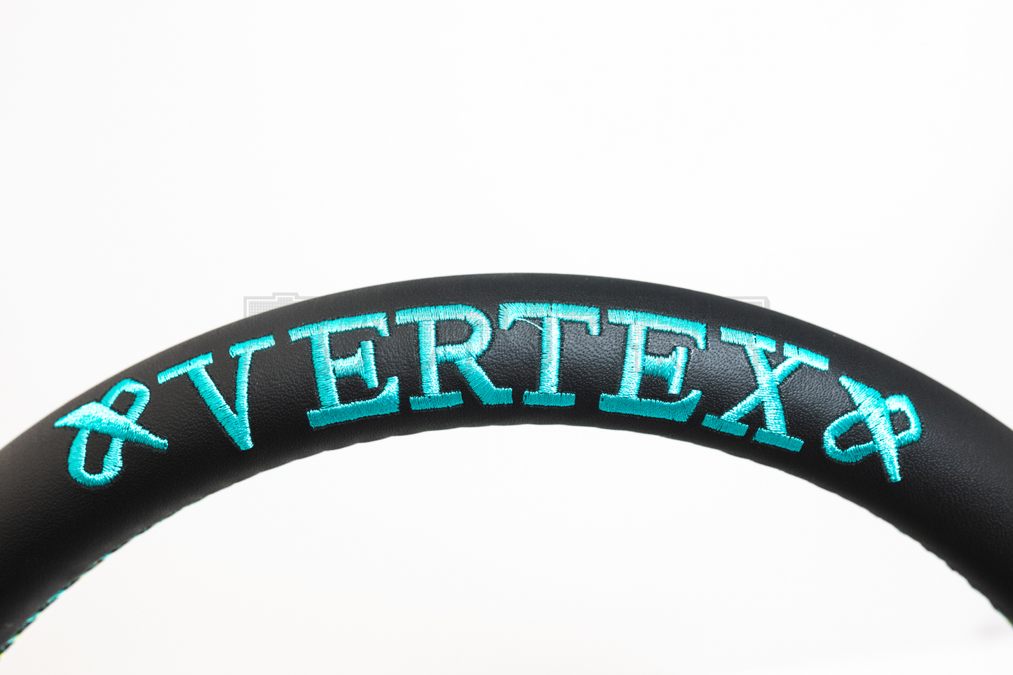 Vertex 7 Star Blue & Mint Style Steering Wheel