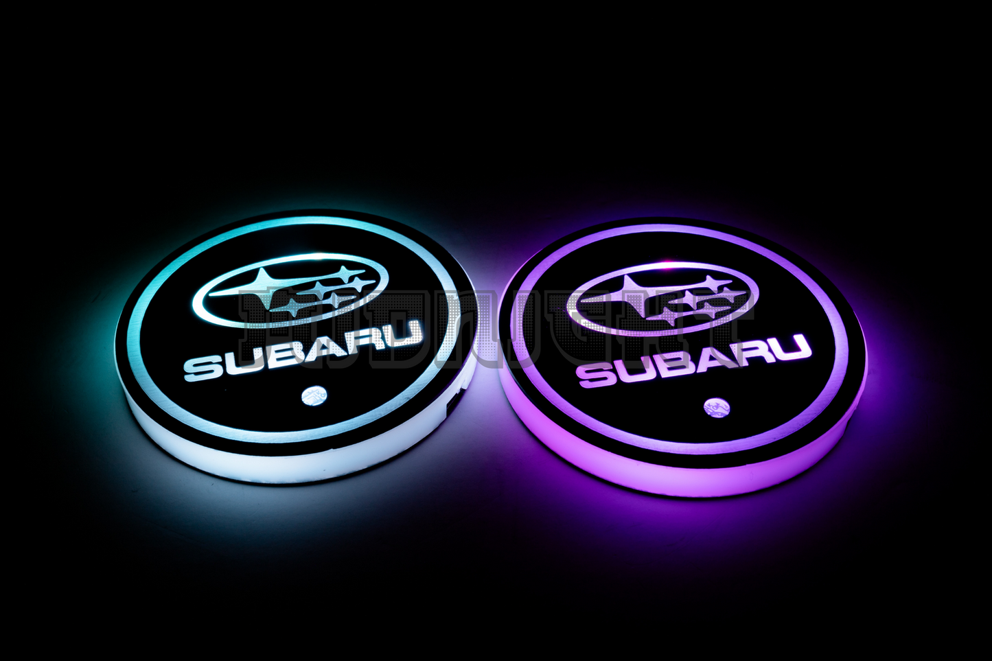 Subaru LED Cup Holder Coaster