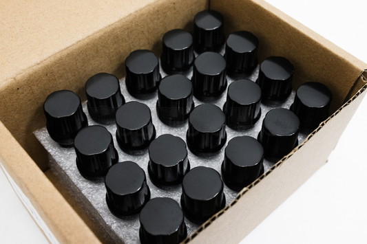 20x Black 14x1.5 Spline Tuner Lug Bolts 28mm Shank Volkswagen Aftermarket Wheel