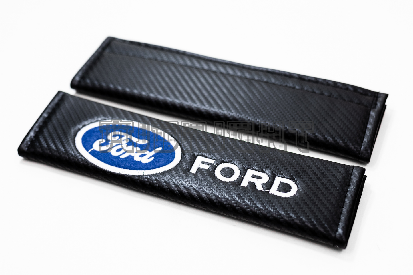 Ford Carbon Fiber Style Seat Belt Strap Covers