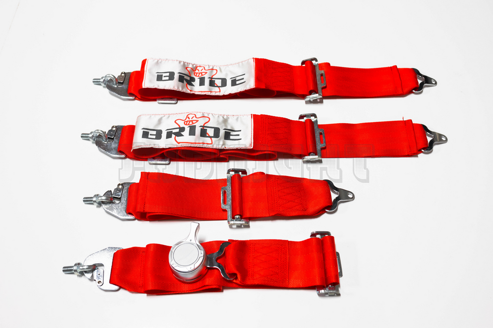 BRIDE 4 Point Racing Seat Belt Harness – Midnight Japan