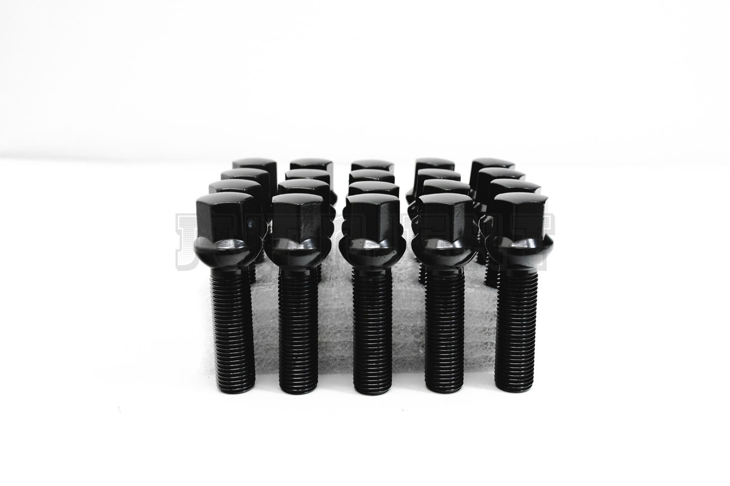 20x Black 14x1.5 Ball Seat Wheel Lug Bolts 45mm Shank Fit Mercedes Stock Wheels