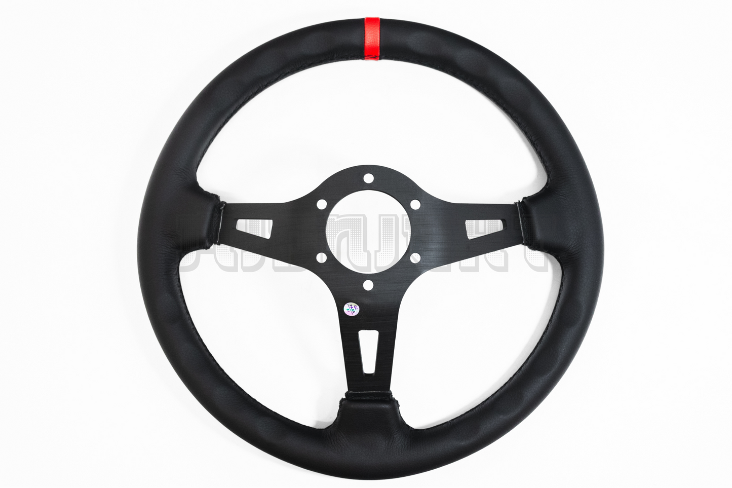 MOMO MOD 08 Style 350mm Leather Steering Wheel