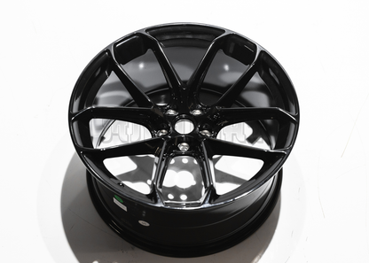 20" Gloss Black Wheels For Porsche (5x112) Staggered Set 20x9.0/10.0