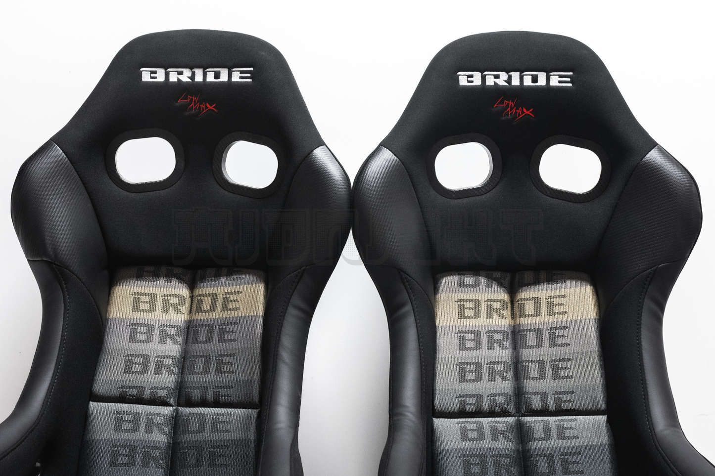 Bride Zeta IV Style Black Gradation Fixed Back Seat