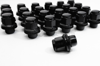24x Black Toyota/Lexus 4Runner FJ Tacoma TRD Factory 12X1.5 Mag Lug Nut