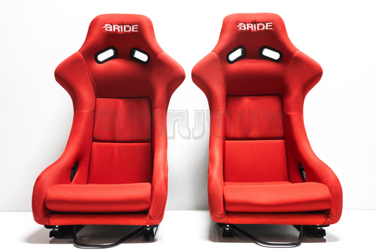Bride Zeta II Style Red Fixed Back Seat