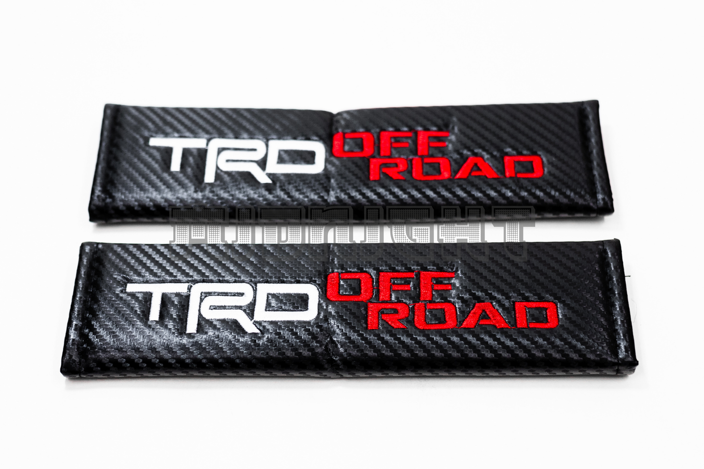 Toyota TRD Off Road Carbon Fiber Style Seat Belt Strap Covers