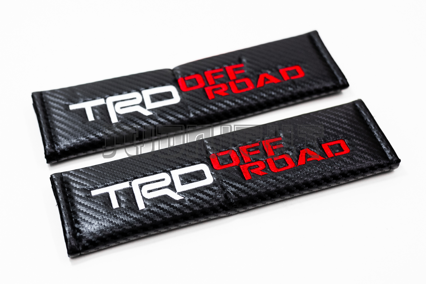 Toyota TRD Off Road Carbon Fiber Style Seat Belt Strap Covers