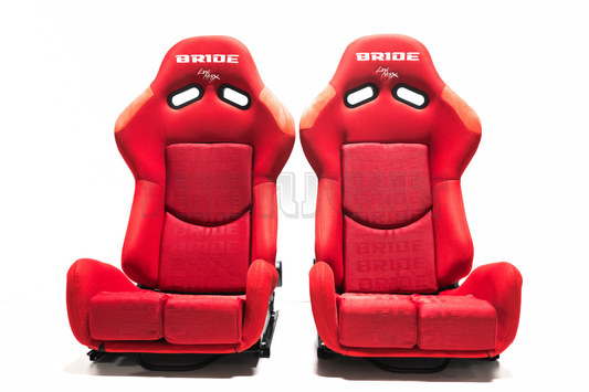 Bride Stradia I Style Red Gradation Reclinable Bucket Seat