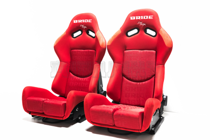 Bride Stradia I Style Red Gradation Reclinable Bucket Seat