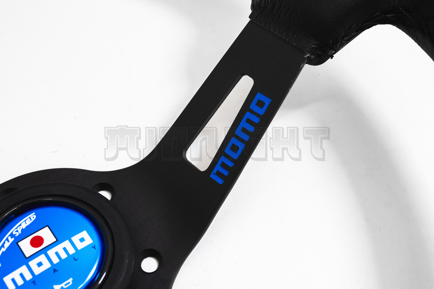 MOMO MOD 08 Style 350mm Leather Steering Wheel