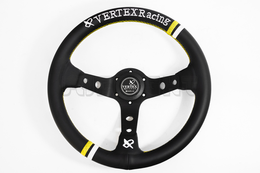 Vertex Racing Style 330mm Leather Steering Wheel