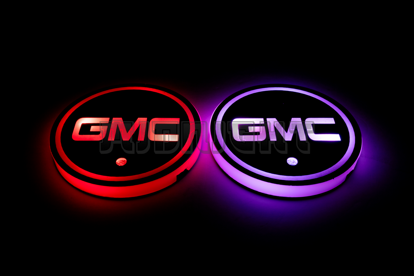 GMC LED Cup Holder Coaster