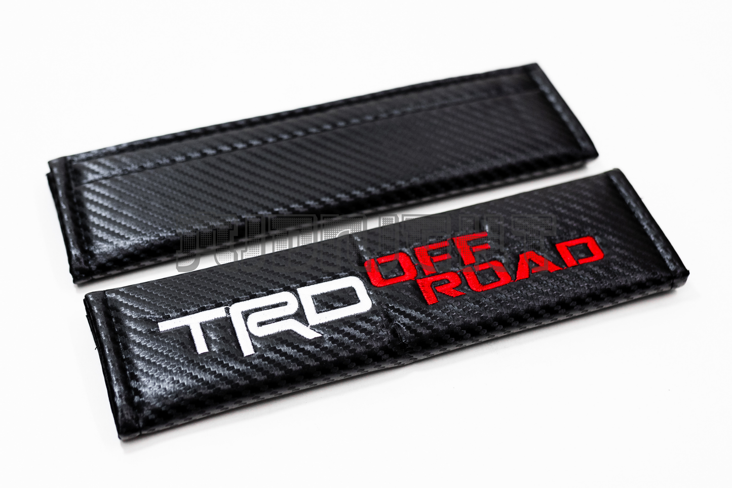 Toyota TRD Off Road Carbon Fiber Style Seat Belt Strap Covers