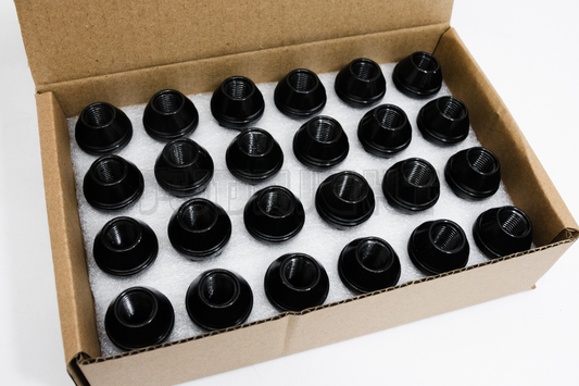 24x Black 2019-2022 RAM1500 Dodge Factory Lug Nut M14x1.5 Fit Stock Wheel