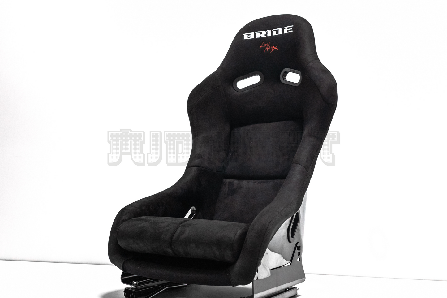 Bride VIOS III Style Black Alcantara Suede Fixed Back Bucket Seat