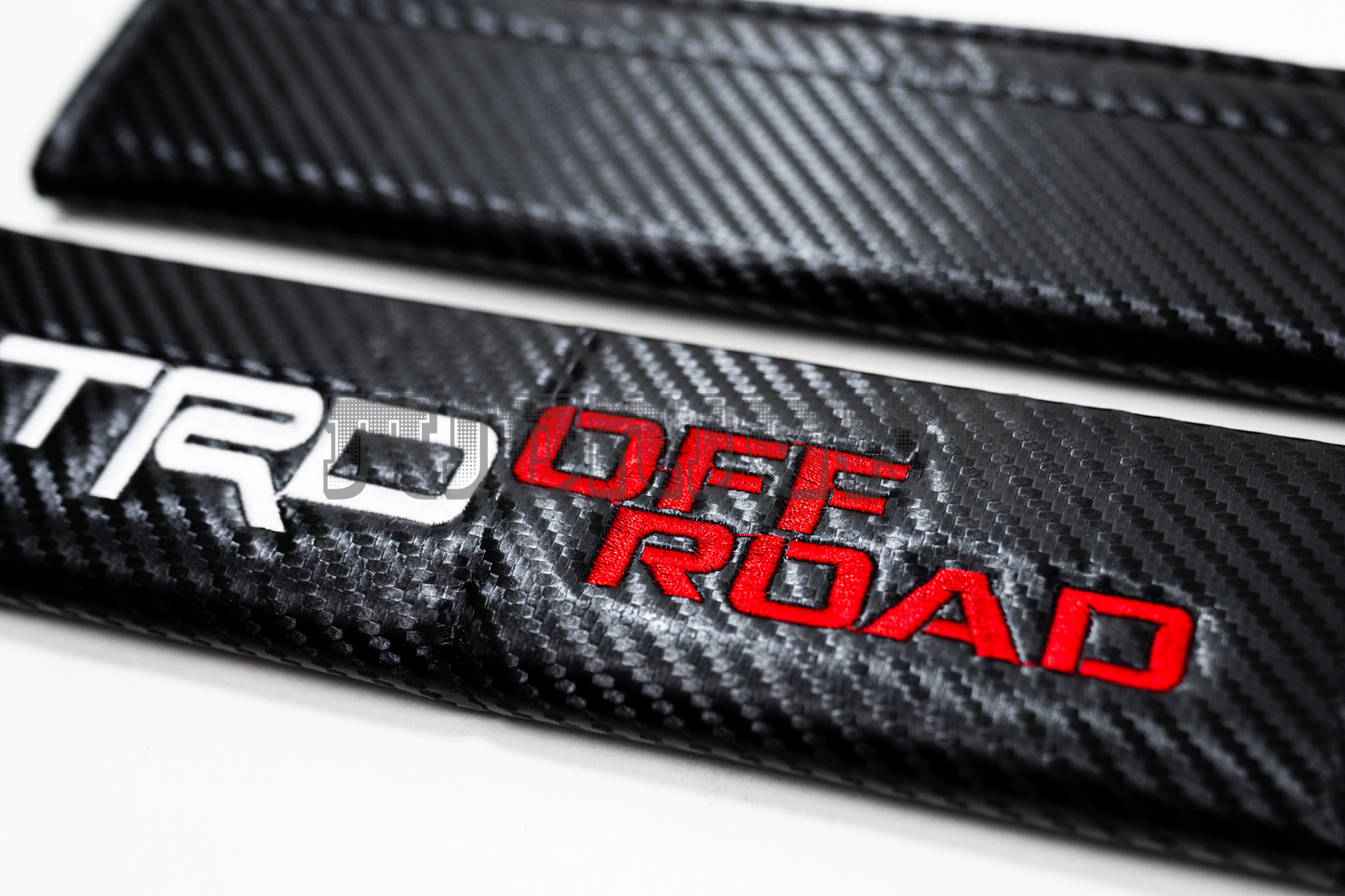 Toyota TRD Off Road Carbon Fiber Style Seat Belt Strap Covers