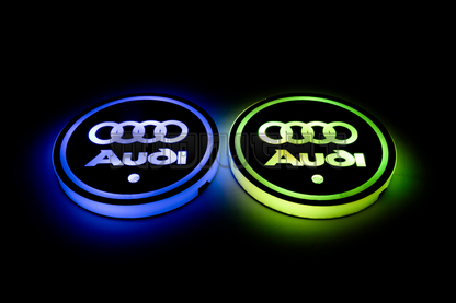 Audi LED Cup Holder Coaster