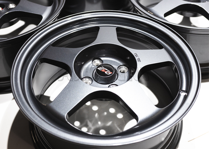 16" Gunmetal Desmond Regamaster EVO Style Wheels (4x100) Square Set