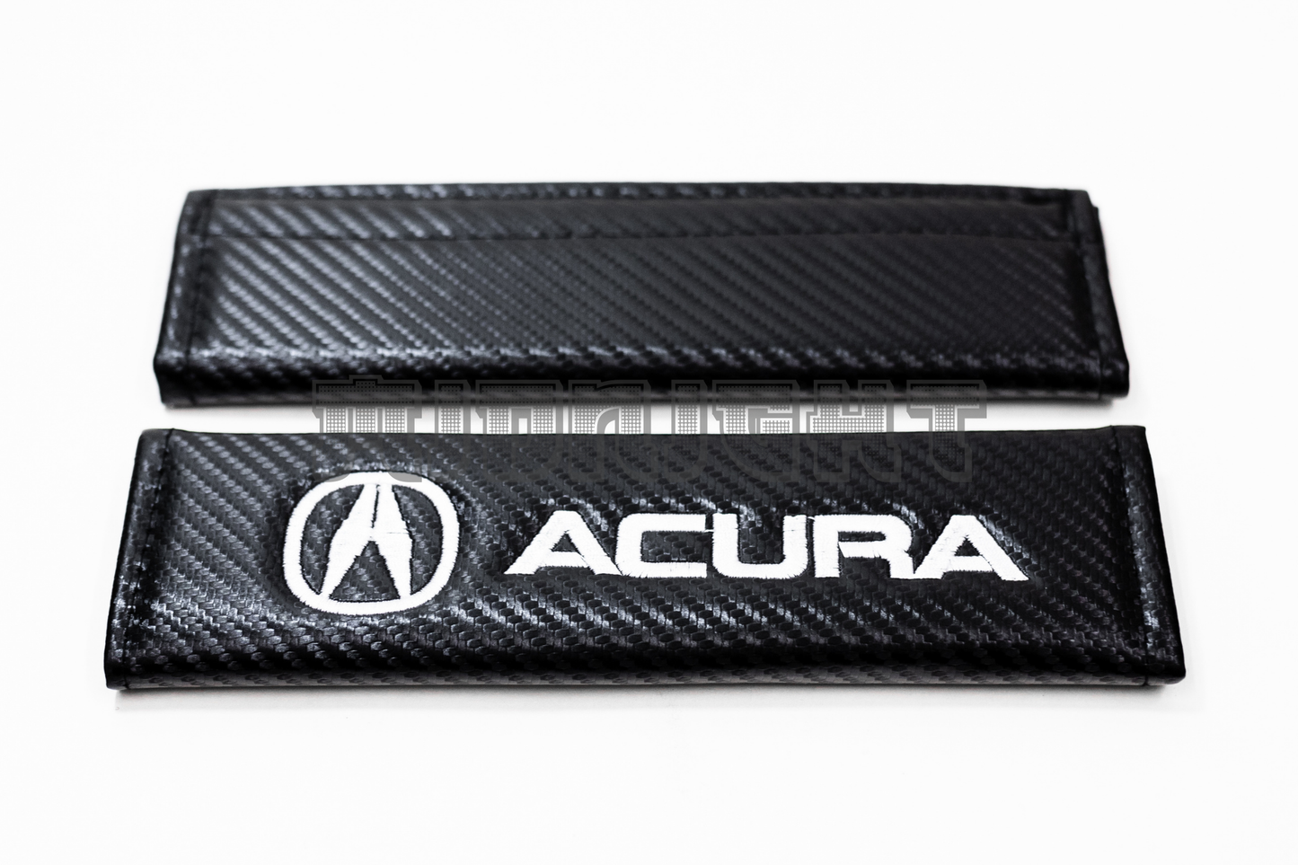 Acura Carbon Fiber Style Seat Belt Strap Covers