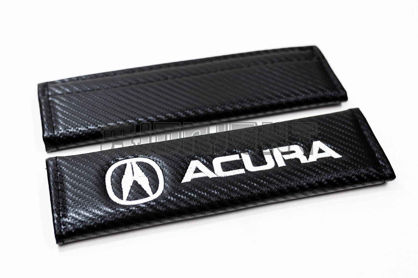 Acura Carbon Fiber Style Seat Belt Strap Covers